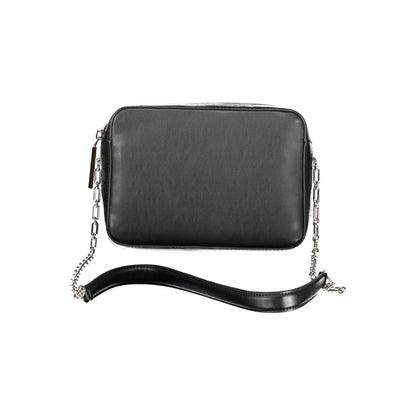 Calvin Klein Schwarze Polyester Handtasche