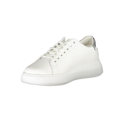 Calvin Klein Sneaker aus weißem Stoff