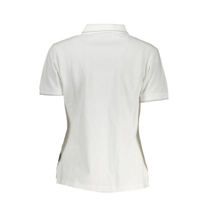 Napapijri Bianco Baumwoll-Polo für Damen