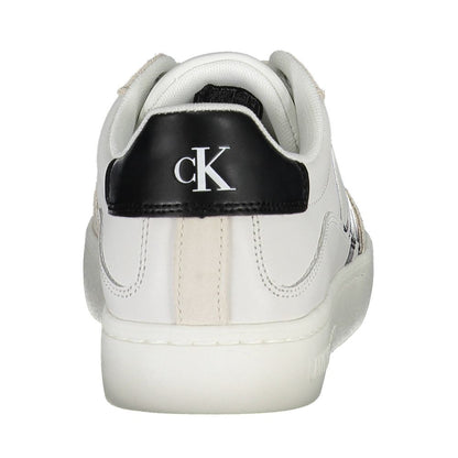 Calvin Klein Weiße Leder-Sneaker für Damen