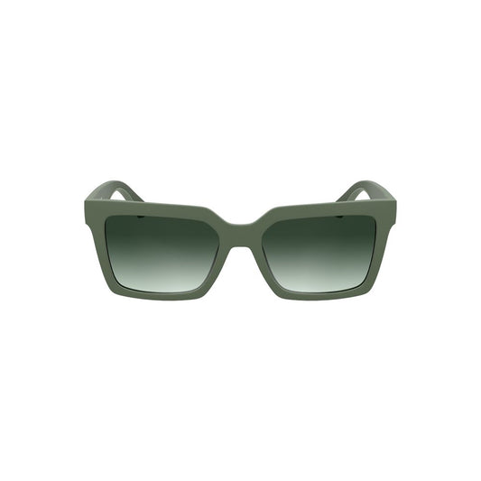 Calvin Klein Bio-Sonnenbrille mit grünem Gestell