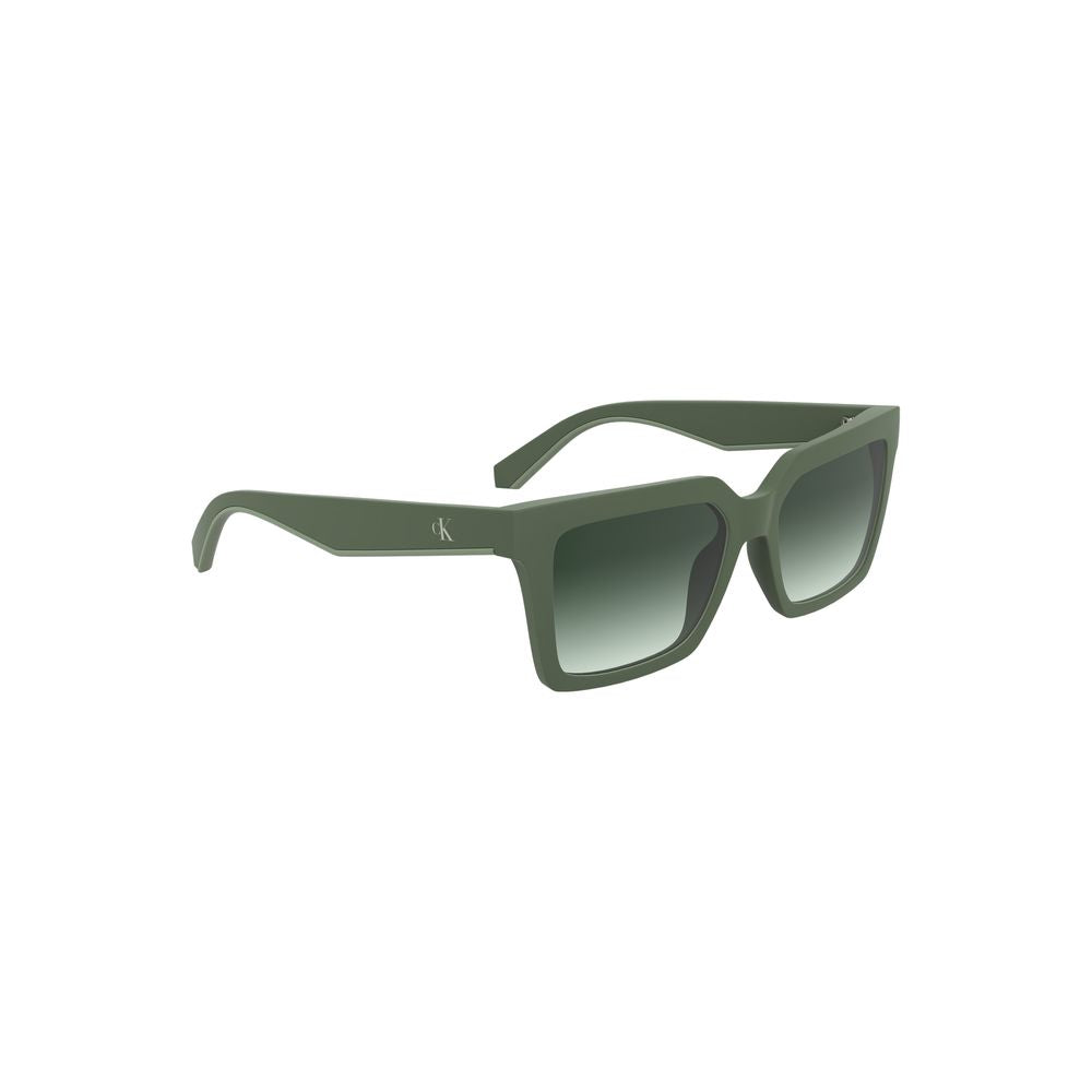 Calvin Klein Bio-Sonnenbrille mit grünem Gestell