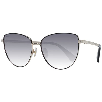 Max Mara Sonnenbrille aus Goldmetall