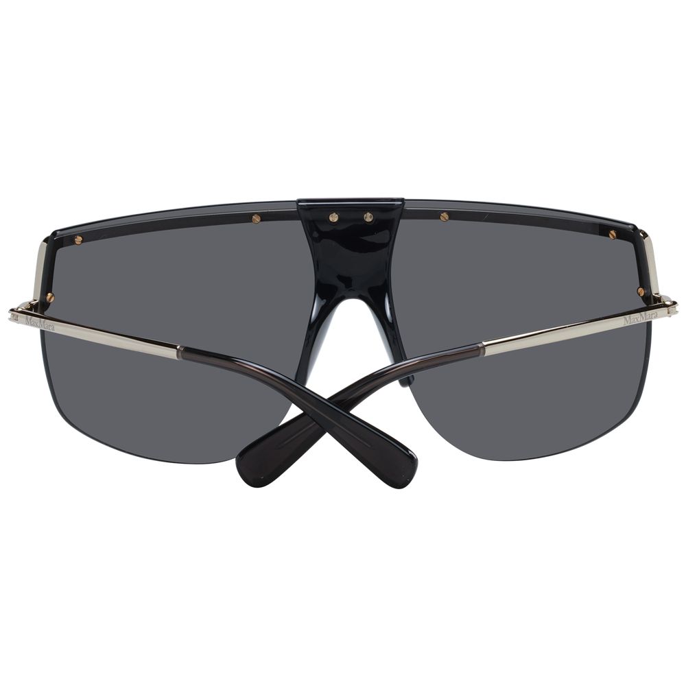 Max Mara Sonnenbrille aus Goldmetall