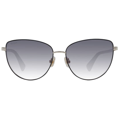 Max Mara Sonnenbrille aus Goldmetall