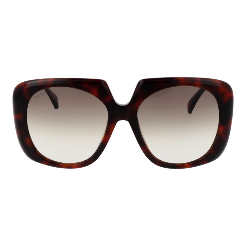 Max Mara Braune Sonnenbrille aus Acetat