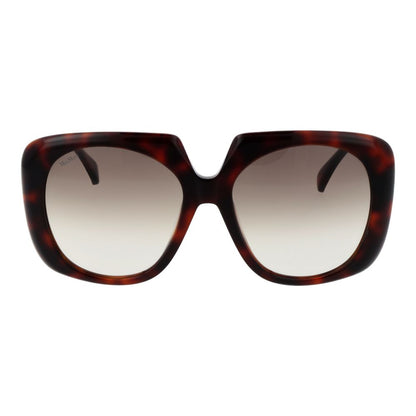 Max Mara Braune Sonnenbrille aus Acetat