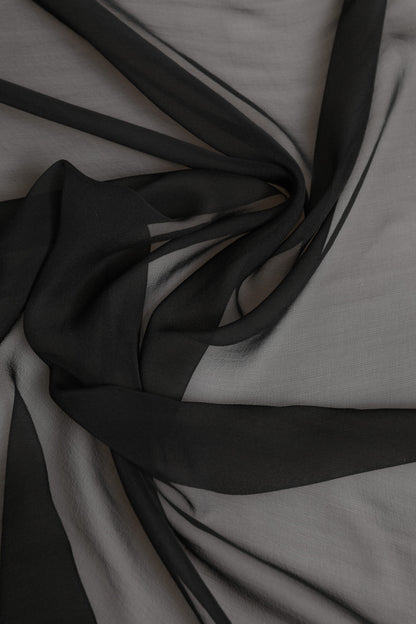Dolce & Gabbana Foulard quadrato grigio e nero in seta