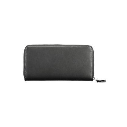 Calvin Klein Schwarze Geldbörse aus Polyurethan für Damen
