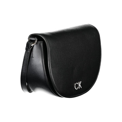 Calvin Klein Schwarze Handtasche aus Polyethylen