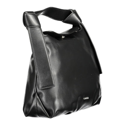 Calvin Klein Schwarze Polyester Handtasche