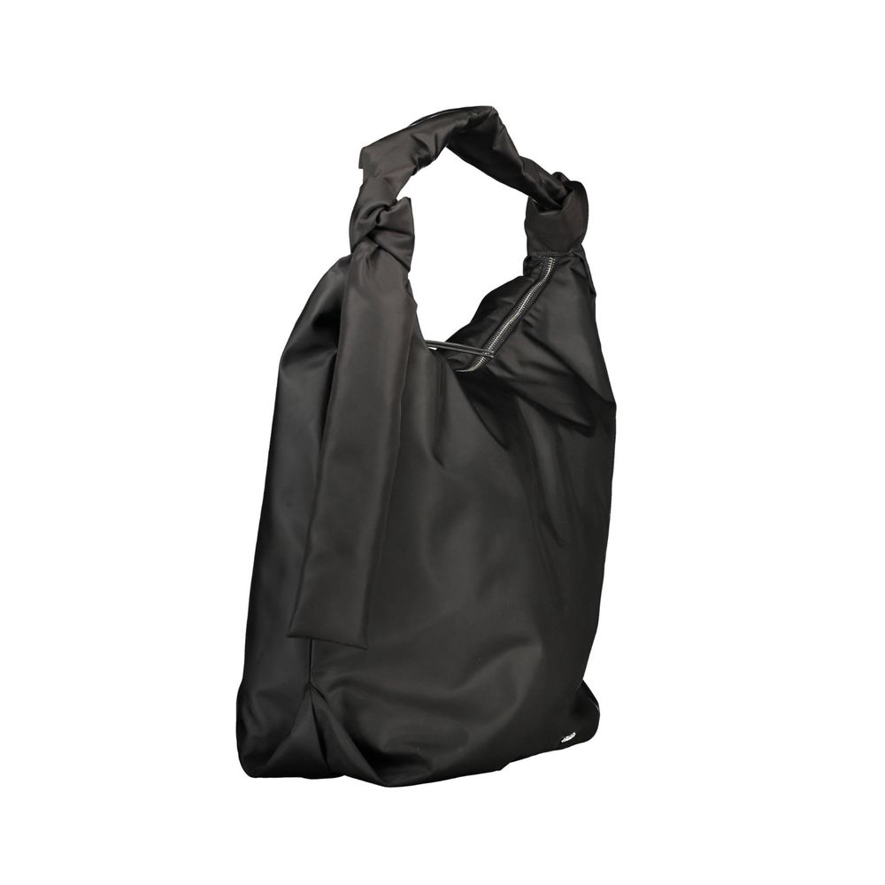 Calvin Klein Schwarze Polyester Handtasche
