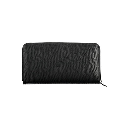 Calvin Klein Schwarze Geldbörse aus Polyurethan für Damen