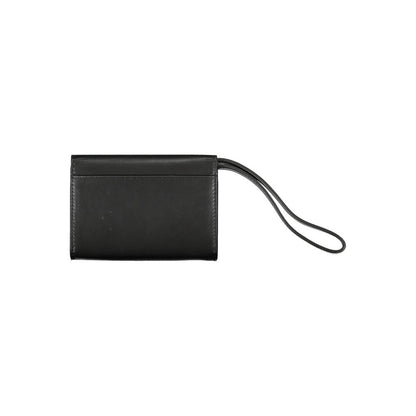 Calvin Klein Schwarzes Polyester Portemonnaie