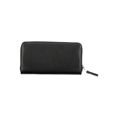 Calvin Klein Schwarzes Polyester Portemonnaie