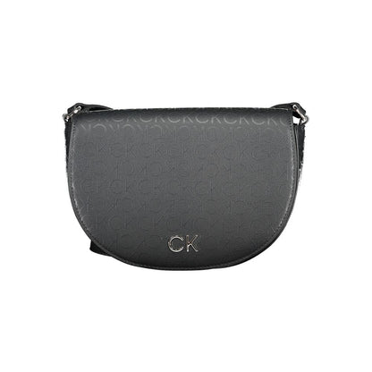 Calvin Klein Schwarze Schultertasche aus Polyurethan für Damen