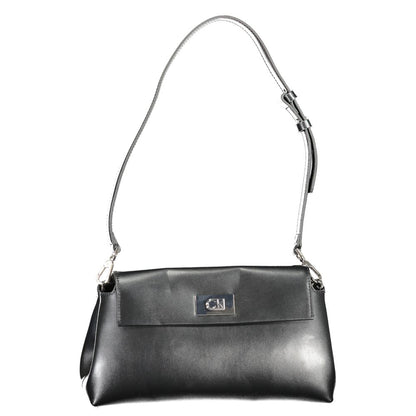Calvin Klein Schwarze Handtasche aus Polyethylen