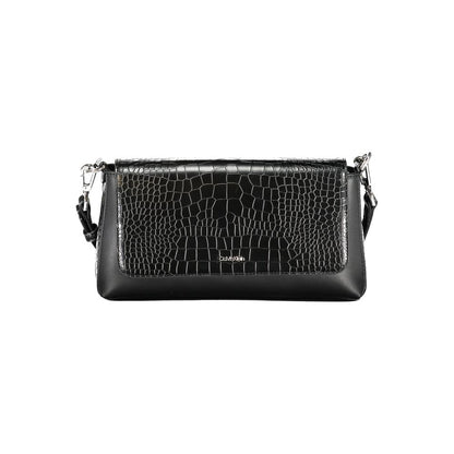 Calvin Klein Schwarze Damen-Handtasche aus Polyurethan