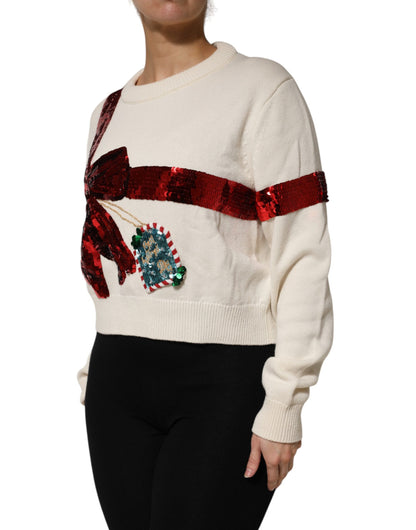 Dolce & Gabbana Maglione – colore Bianco – Cashmere