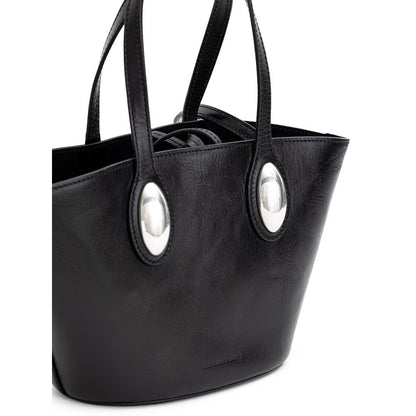 Alexander Wang Schwarze Leder Umhängetasche
