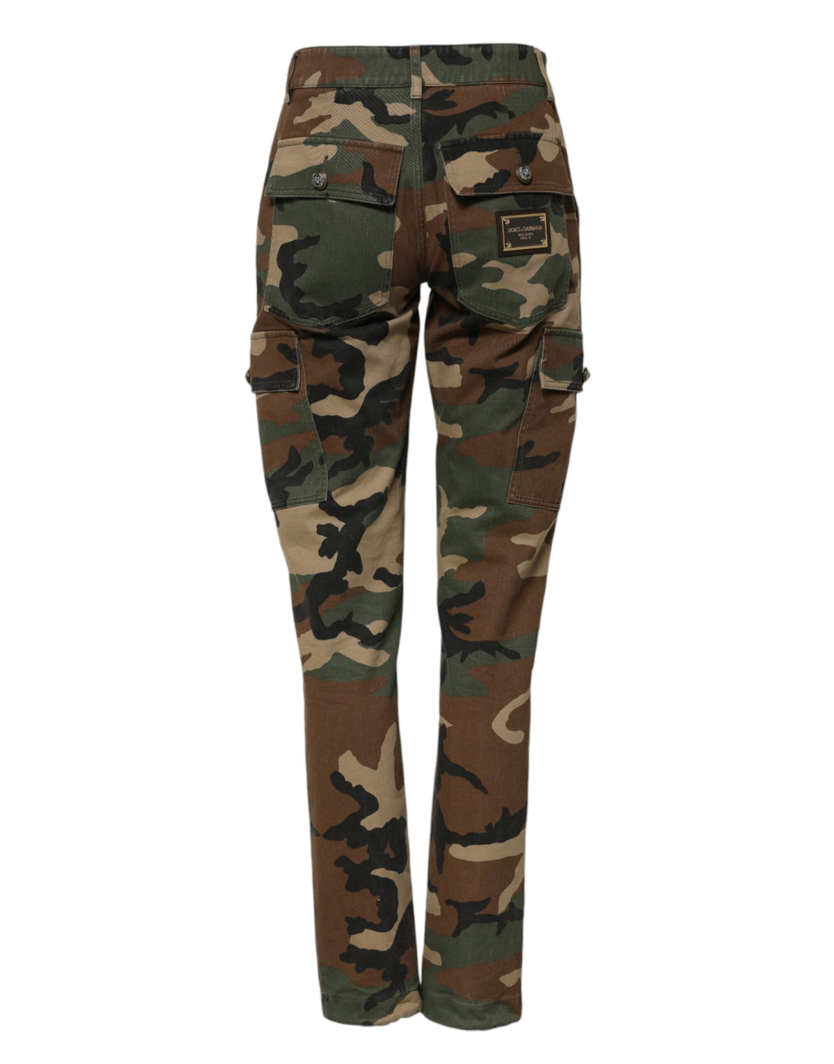 Dolce & Gabbana Mehrfarbige Camouflage-Cargohose