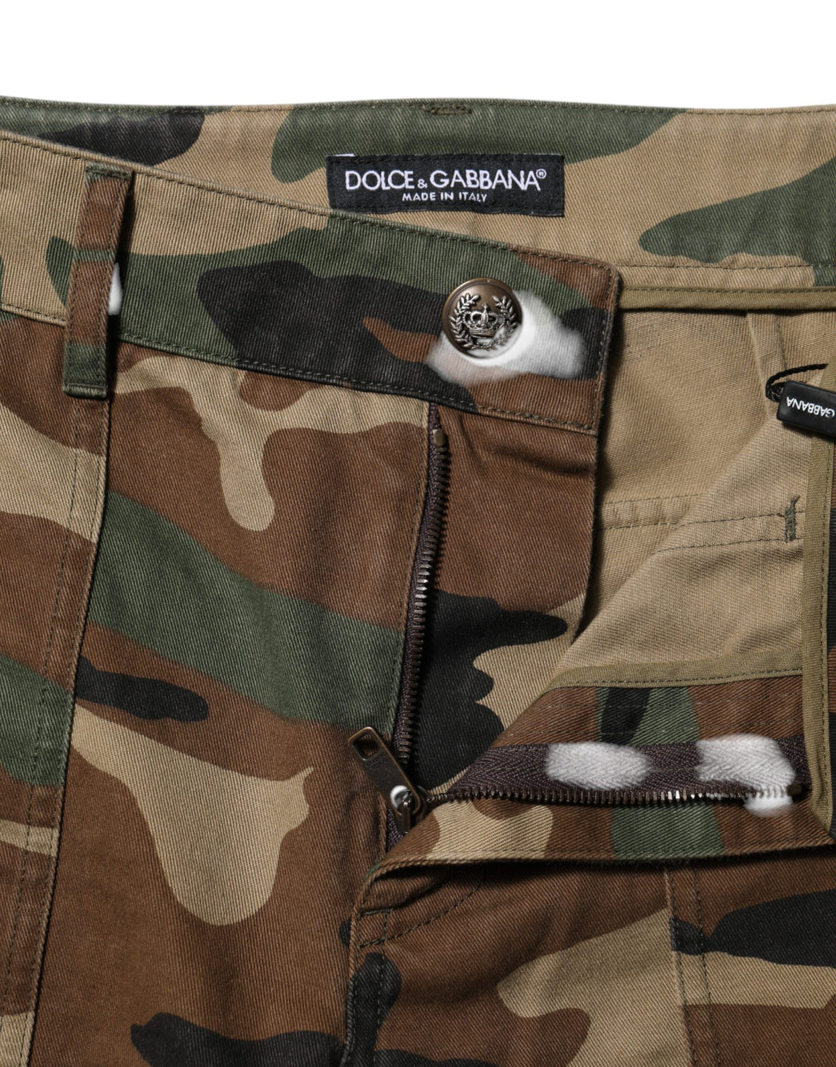 Dolce & Gabbana Mehrfarbige Camouflage-Cargohose