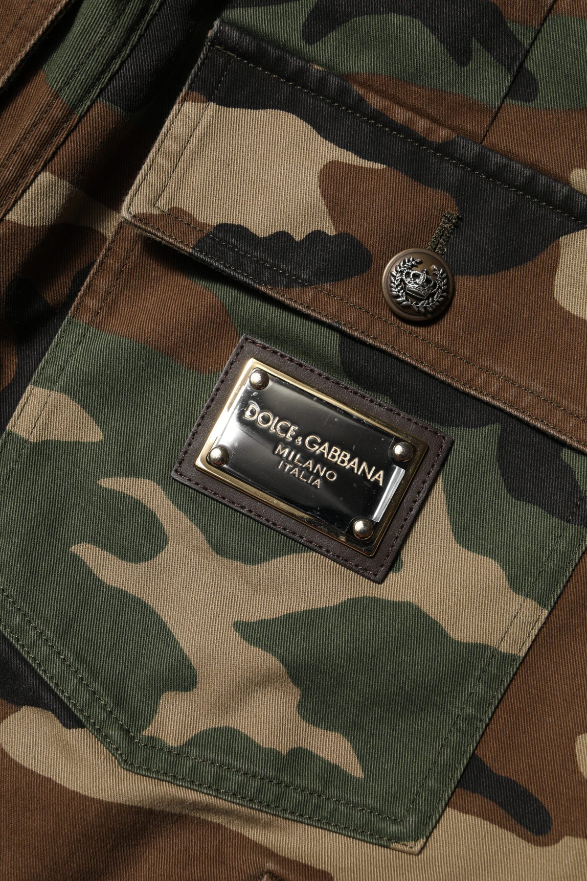 Dolce & Gabbana Mehrfarbige Camouflage-Cargohose