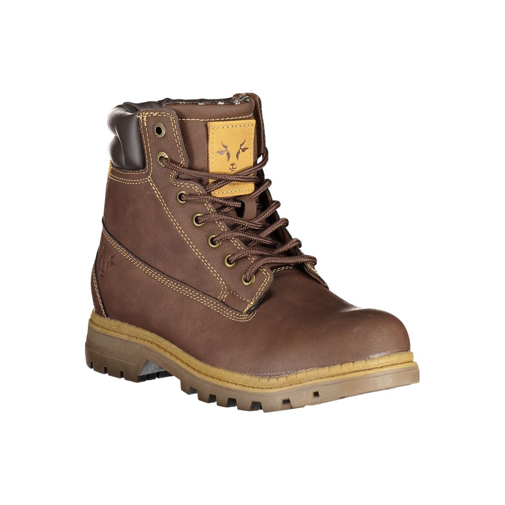 Carrera Brauner Polyester Damenstiefel