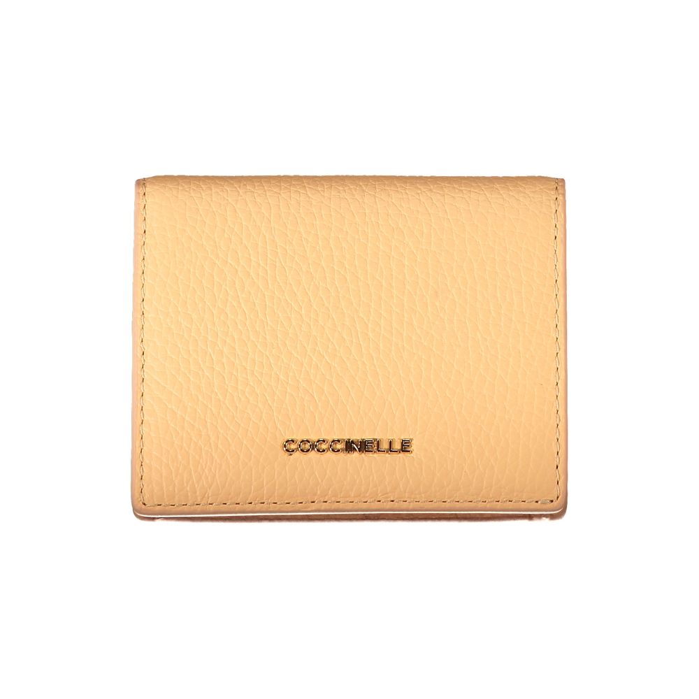 Coccinelle Arancione Leder Damen Geldbörse