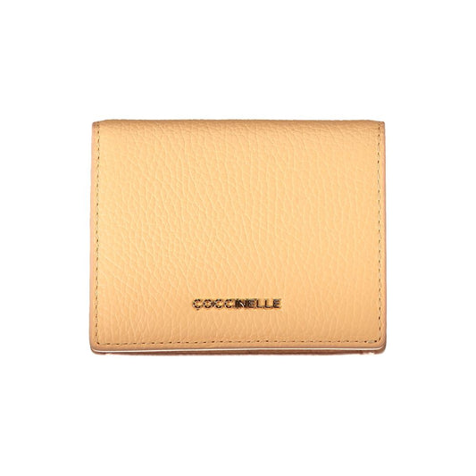 Coccinelle Arancione Leder Damen Geldbörse