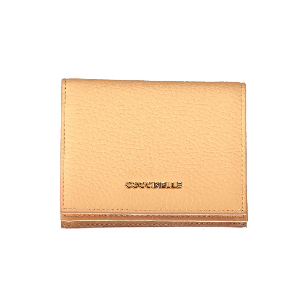 Coccinelle Arancione Leder Damen Geldbörse