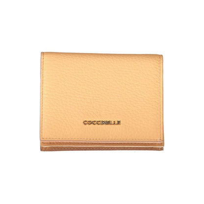 Coccinelle Arancione Leder Damen Geldbörse