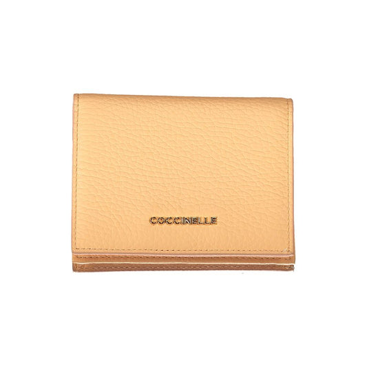 Coccinelle Arancione Leder Damen Geldbörse