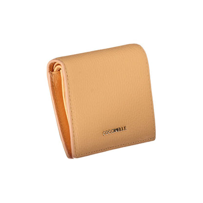 Coccinelle Arancione Leder Damen Geldbörse