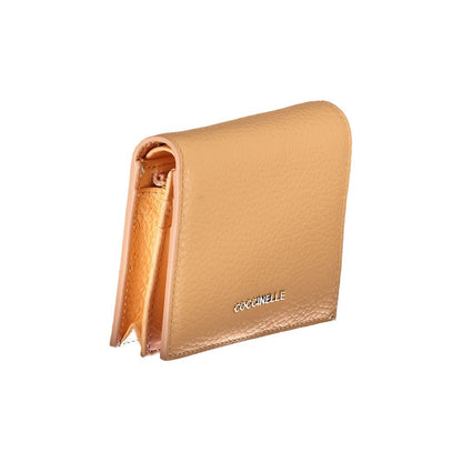 Coccinelle Arancione Leder Damen Geldbörse