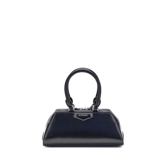 Givenchy Schwarze Kalbsleder Bos Taurus Handtasche