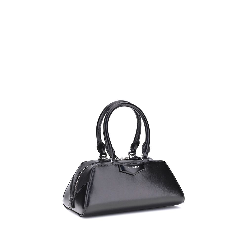 Givenchy Schwarze Kalbsleder Bos Taurus Handtasche