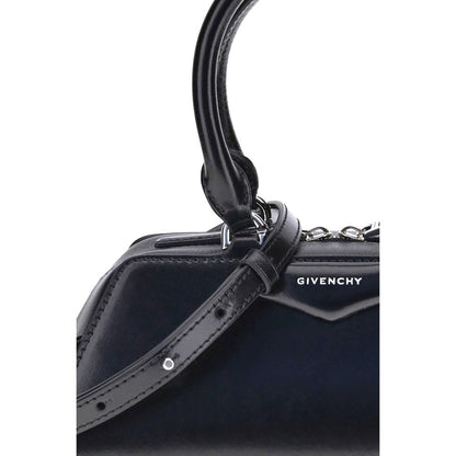 Givenchy Schwarze Kalbsleder Bos Taurus Handtasche