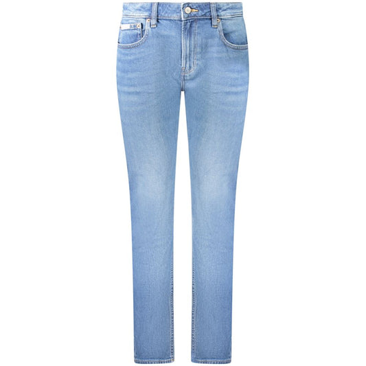 Calvin Klein Blu Baumwoll-Jeans für Damen