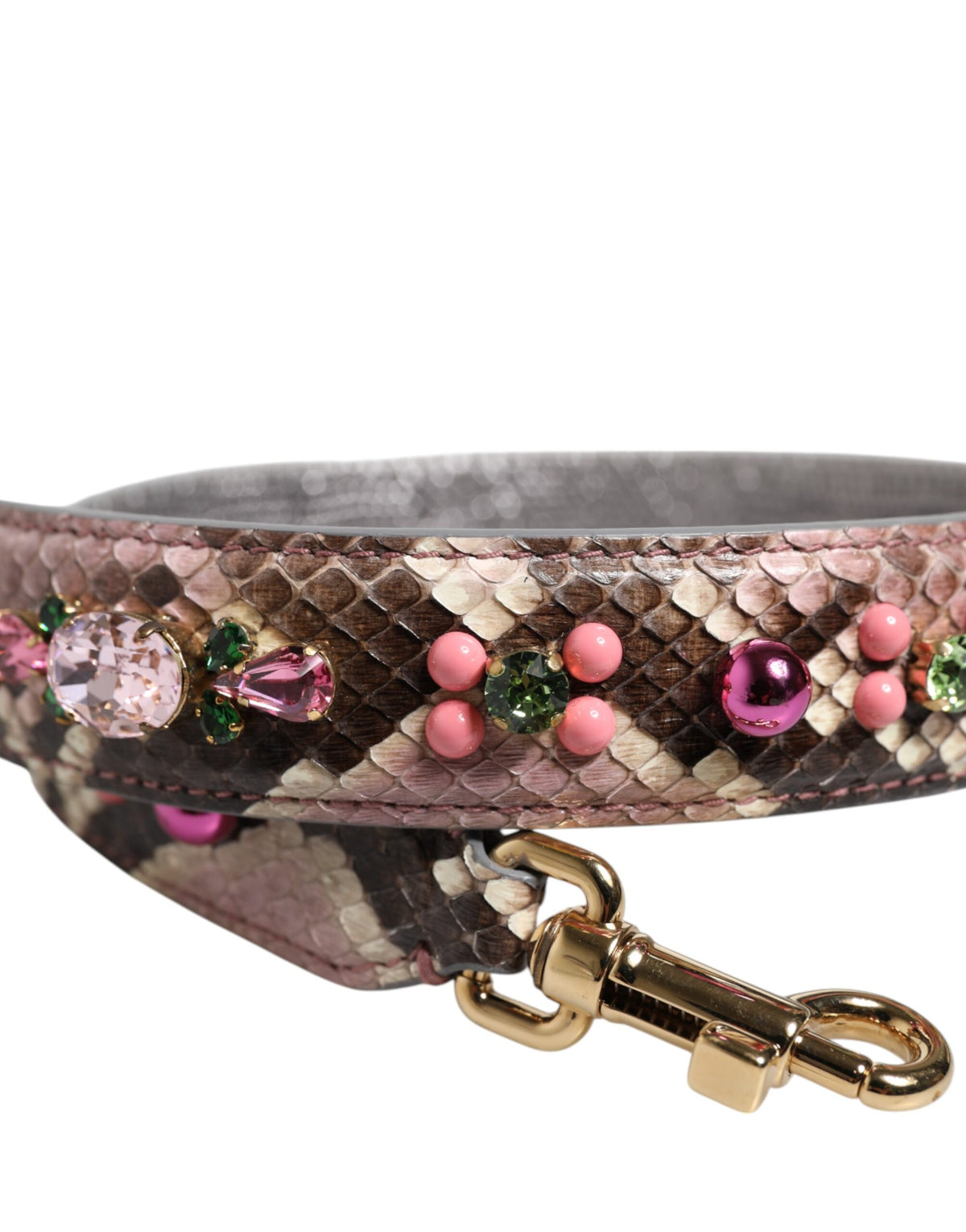 Dolce & Gabbana Tracolla Multicolore con Applicazioni