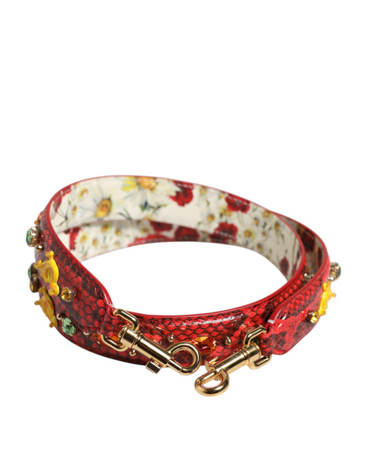 Dolce & Gabbana Tracolla Multicolore con Applicazioni
