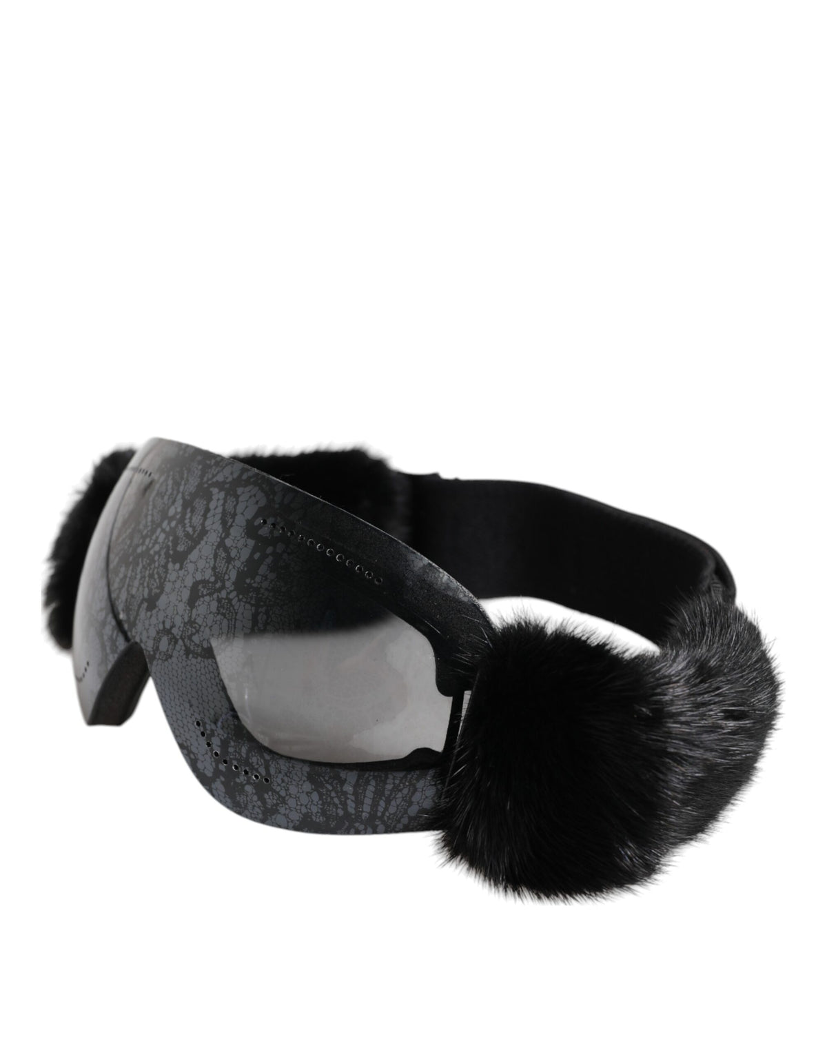 Dolce & Gabbana BI0759 Schwarze verspiegelte Skibrille