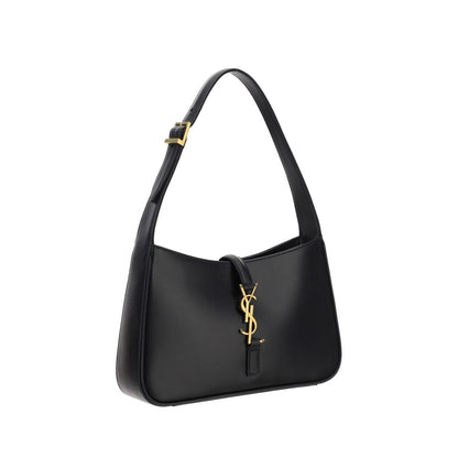 Saint Laurent Schwarze Kalbsleder Bos Taurus Handtasche