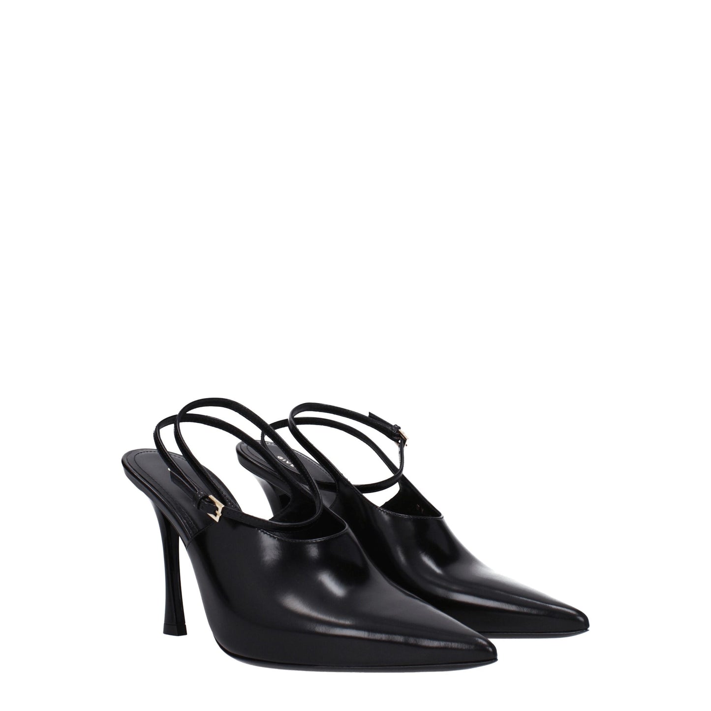 Givenchy Schwarze Leder Pumps mit hohem Absatz