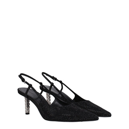 Givenchy Schwarze Pumps aus Stoff