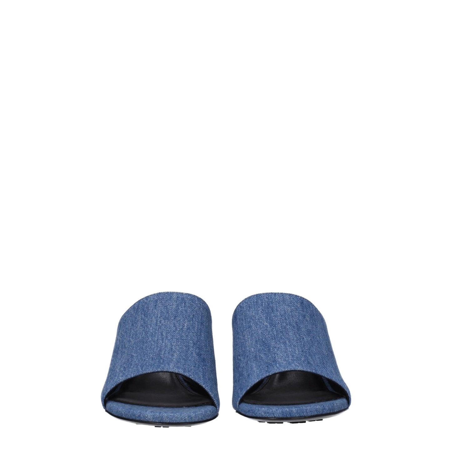 Givenchy Blaue Stoff-Plateausandalen