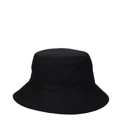 Burberry Schwarzer Stoff-Fischerhut