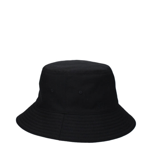 Burberry Schwarzer Stoff-Fischerhut