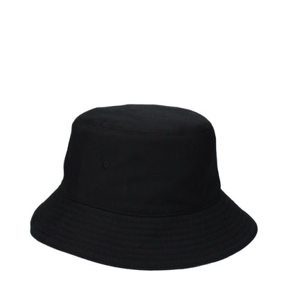 Burberry Schwarzer Stoff-Fischerhut