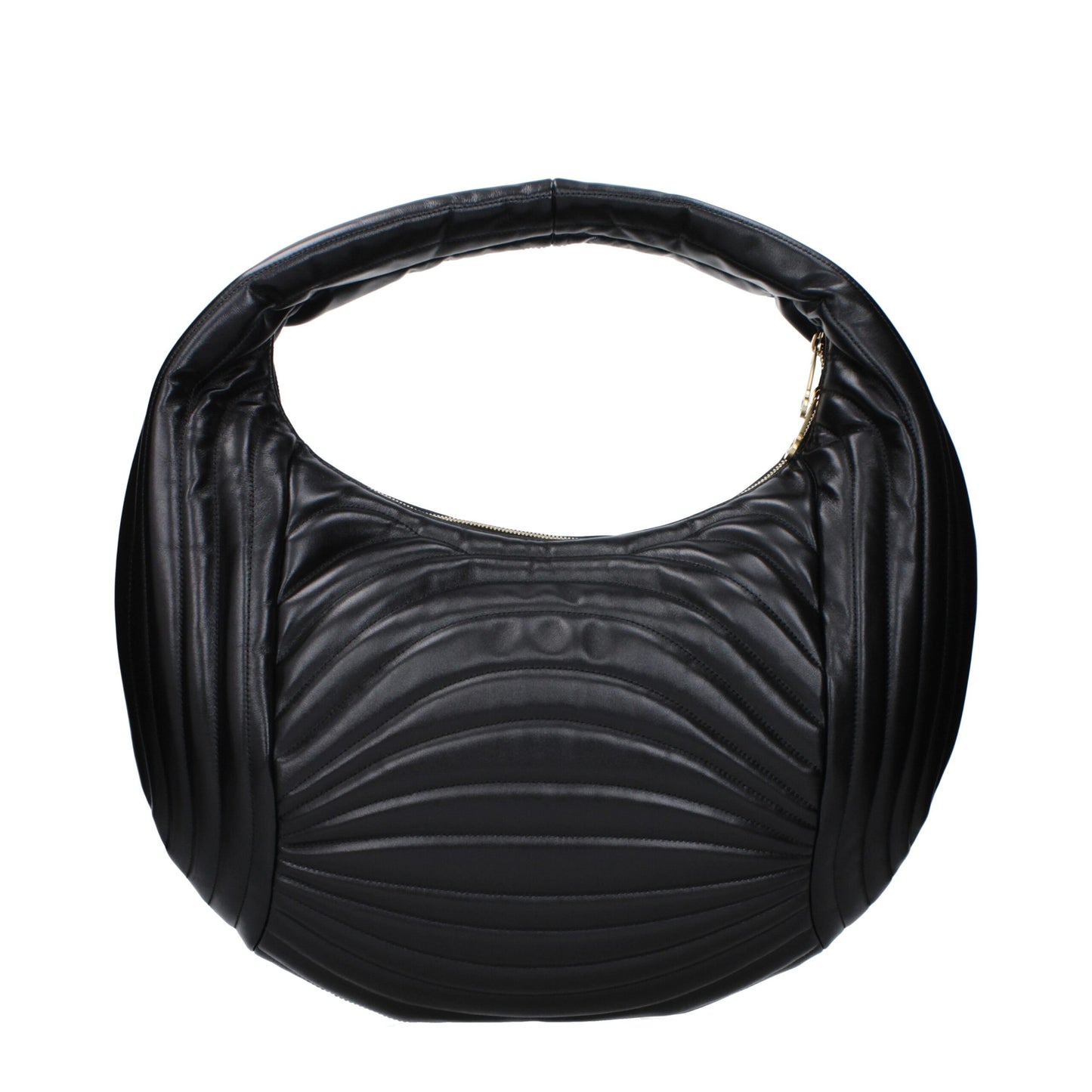Salvatore Ferragamo Schwarze Lederhandtasche